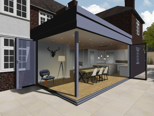 Residential Glass Extension